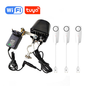 Detector de Fugas de Agua, Válvula Inteligente con Control <span class=keywords><strong>Remoto</strong></span> por WiFi a través de la App Tuya, Válvula de Cierre Automático de 3/4 y 1/2 Pulgada - Product Image 1