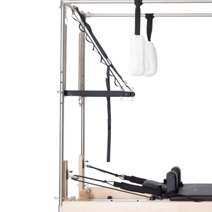 Cadillac Reformer de alta calidad y cuerpo de madera para culturismo con banda de resistencia y trapecio - Product Image 3