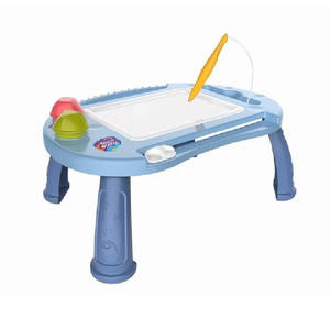 Tavola Magnetica Cancellabile per Bambini, Tavolo Educativo per Disegnare e Set di Giocattoli Magnetici in Plastica per Disegnare - Product Image 1