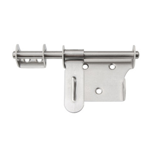 Stainless Steel Surface Mounted Door Latch 20mm High Security Bolt For Gate And Warehouse Door - Product Image 3