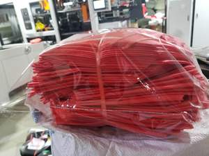 Sac Non tissé réutilisable personnalisé pour T-shirt, sachets biodégradables tf colorés, bon marché, vente en gros - Product Image 4