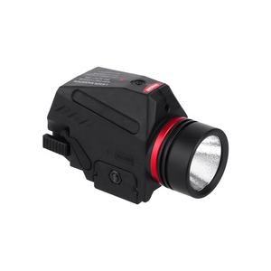 Mzj Optics torcia tattica in alluminio <span class=keywords><strong>150</strong></span> lumen torcia da caccia laser rossa a LED bianca - Product Image 5