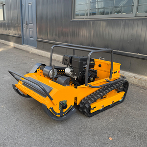 Pemotong Rumput Robot Diesel Mini, Lebar Pemotongan 80cm 100cm 120cm, Pengontrol Jarak Jauh, Pengiriman Gratis - Product Image 2