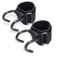 Correas de levantamiento de pesas para fitness, ganchos de entrenamiento de fuerza, gancho de potencia para dominadas en gimnasio, gancho de agarre para protectores de muñeca