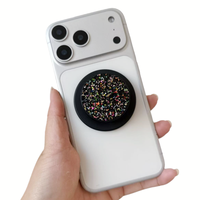 Support de téléphone portable léopard zèbre noir à paillettes fabriqué en usine pour iPhone 17 Pro Max, accessoires de téléphone, cadeau promotionnel