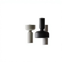Lustre LED design nordique moderne et simple en fer, style ligne de pêche, pour bar, restaurant, chambre à coucher, lampe de chevet, modèle D324