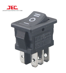 Suministros eléctricos Pequeño JEC 606 10A250VAC Interruptor basculante On-Off Doble Polo a la venta - Product Image 4