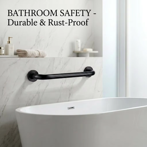 Barres d'appui murales en aluminium au design moderne <span class=keywords><strong>pour</strong></span> toilettes, <span class=keywords><strong>barre</strong></span> de sécurité <span class=keywords><strong>pour</strong></span> salle de bain et porte de <span class=keywords><strong>douche</strong></span> - Product Image 2