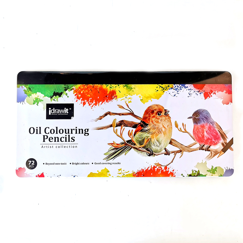 72 шт., профессиональные цветные карандаши на масляной основе