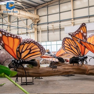 Papillons animatroniques d'insectes de simulation de <span class=keywords><strong>NL</strong></span>-AA24M301 pour le <span class=keywords><strong>parc</strong></span> d'attractions - Product Image 4
