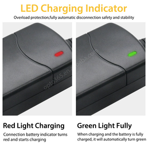 Kid Đồ chơi xe sạc tự động 6V 12V 1A chì axit pin sạc cho trẻ em Đồ chơi xe pin với bi-màu Chỉ số LED sạc - Product Image 4