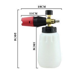 Vòi Rửa Áp Lực Phun Bọt Tuyết Vòi Rửa Xe Có Thể Điều Chỉnh Tháo Nhanh 1/4 "Phù Hợp Cho Nam - Product Image 3