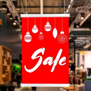 Model Custom Printed Advertising Sign <b>Banner</b>, Digital Inkjet Printing, Ideal for Ceiling Hanging and Event Promotion - Product Image 2