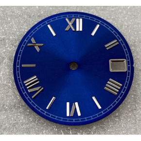 Esfera Romana con Patrón Solar de 28.5mm para Relojes Personalizados, Compatible con Movimiento Mecánico NH35 - Product Image 4