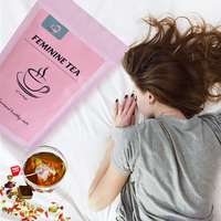 Tisanes personnalisées OEM Chinaherbs pour le nettoyage utérin féminin – Sachets de tisane aux herbes naturelles