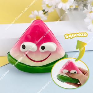6 styles de jouets anti-stress en PU en forme de fruits, mignons et riches en émoticônes, à récupération lente, pour enfants - Product Image 5