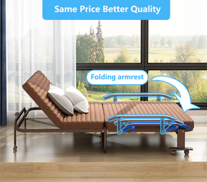 2020热销卧室家具金属床单壁沙发床折叠椅床 - Product Image 6