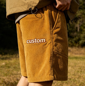 Pantalones Cortos Casuales para Hombre, Personalizados, de Alta Calidad, 100% Algodón, con Bordado Esencial - Product Image 1