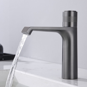 Robinet de lavabo de salle de bains <span class=keywords><strong>à</strong></span> montage sur pont chromé Offre Spéciale Robinets d'eau <span class=keywords><strong>à</strong></span> capteur automatique Noyau de valve en céramique Robinet de bassin électrique sans contact - Product Image 4