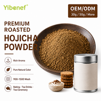 Poudre de thé Hojicha de marque privée Yibenef, pure et torréfiée, qualité cérémoniale 1000 mesh, approvisionnement en vrac, Polvo De Hojicha