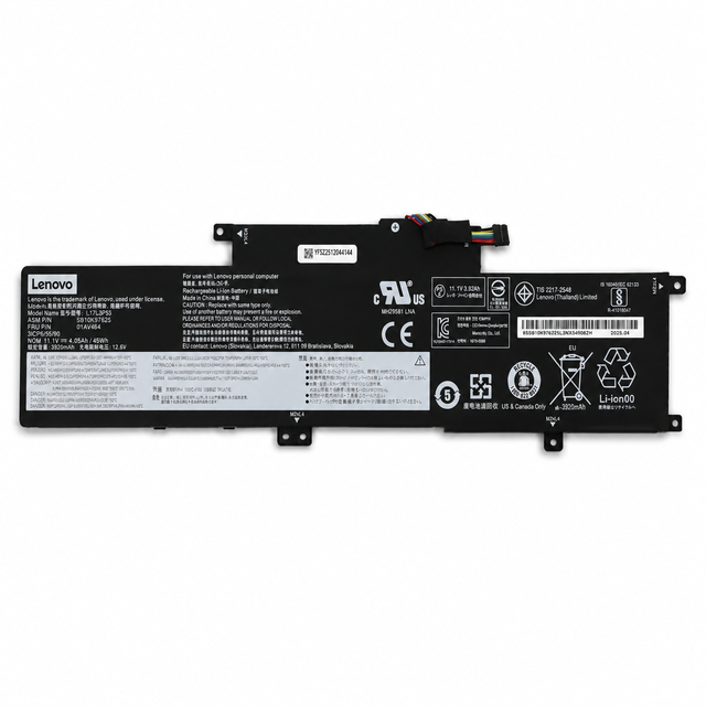 5B10W13893 Battery for Lenovo ThinkPad L380 L390 Yoga 45Wh 11.1V 3-Cell Li-ion Replacement
