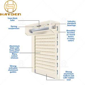 Tende a Rullo Motorizzate Intelligenti <span class=keywords><strong>in</strong></span> <span class=keywords><strong>Alluminio</strong></span> Personalizzate per Esterni, Protezione Solare e Sicurezza, Tapparelle Elettriche Isolanti - Product Image 5