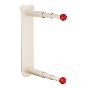 Support mural télescopique à ventouse pour vêtements, barre simple, pour maison et balcon, sans perçage - Product Image 1