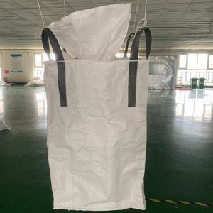 Hesheng Junk Big Bags Open Top Flat Bottom <span class=keywords><strong>Bagster</strong></span> 3CUYD Sacs de gestion des déchets de construction avec sangles - Product Image 5