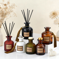 Bouteille vide en verre pour diffuseur de parfum à bâtonnets d'aromathérapie 150 ml 200 ml