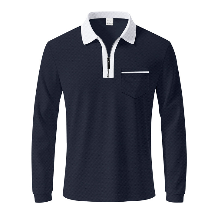 Navy Blue + White