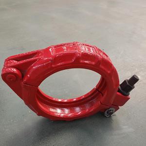 Factory Price Dn125 High Quality Concrete Pump Casting <b>Pipe</b> Quick Snap <b>Clamp</b> - Product Image 2