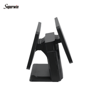 Système de moniteur POS à écran tactile de 15 pouces avec support et balance de pesage, machine POS PC