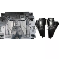 Moule de carénage latéral de moto en plastique injecté sur mesure
