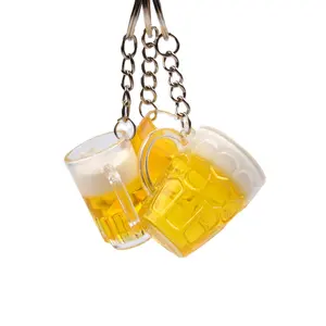 Plastik bira kupası anahtarlık akrilik bira bardağı anahtarlık bira bardağı anahtarlık çanta kolye promosyon hediyeler
