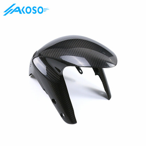 AKOSO 3K sec en Fiber de carbone accessoires de moto garde-boue avant pour <span class=keywords><strong>Suzuki</strong></span> <span class=keywords><strong>GSX</strong></span>-<span class=keywords><strong>S</strong></span> <span class=keywords><strong>750</strong></span> 1000 2017-2024 - Product Image 4