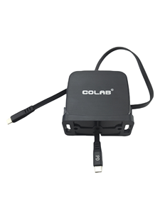DYH-1707 enrouleur de câble USB/type-c rétractable <span class=keywords><strong>automatique</strong></span> 3 en 1 pour téléphone portable - Product Image 5