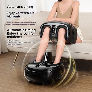 Dispositivo de Massagem Vibratória Totalmente Automático para Pernas e Pés com Controle de Temporização, Máquina de Terapia de Amassamento e Pressão para Alívio da Panturrilha - Product Image 4