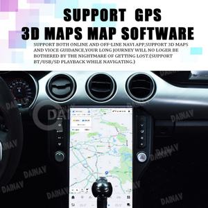 Autoradio 14,4 pouces pour Ford Mustang 2015-2022, Android 13, écran vertical, navigation GPS, système multimédia, lecteur DVD, 4G - Product Image 4