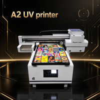 Imprimante UV numérique à plat pour stylos, bouteilles, tasses, impression rotative 4060 A2, têtes XP600 I3200, machine d'impression UV