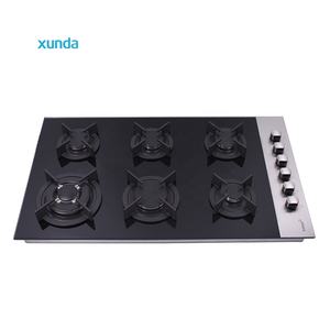 Table de cuisson à gaz Xunda en verre trempé de 36 pouces, cuisinière multifonction avec 6 brûleurs, cuisinière à gaz, Estufa De Gas - Product Image 2