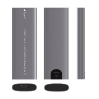 Suibo USB3.1 Type-C + M.2 NVMe 2.5" Enclosure SSD Eksternal Nirkabel 10000 RPM Kecepatan Baca/Tulis 100-200MB/S 200GB-400GB