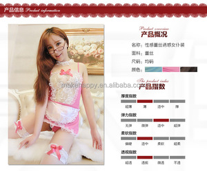 Lencería Sexy para Mujer, Disfraz de Sirvienta, Disfraz de Cosplay, Vestido de Lolita, Uniforme de Juego de Roles Erótico, Exótico - Product Image 6