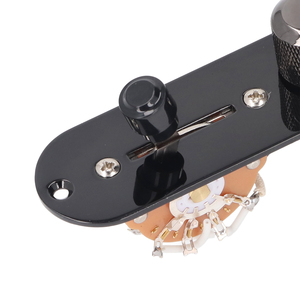 Piastra di controllo della <span class=keywords><strong>chitarra</strong></span> caricata precablato interruttore a 3 vie per parti di <span class=keywords><strong>chitarra</strong></span> elettrica <span class=keywords><strong>Telecaster</strong></span> nero - Product Image 5