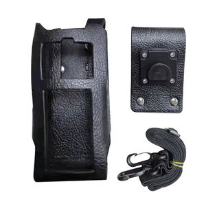 Custodia protettiva in pelle rigida personalizzata per Moto Rola HT750 PRO5150 Walkie Talkie <span class=keywords><strong>Cover</strong></span> in pelle rigida personalizzata - Product Image 2
