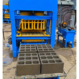 Máquina Automática para Fabricar Bloques de Cemento y Hormigón YJ QT6-15, Diferentes Capacidades para Bloques de Diferentes Tamaños, Ladrillos y Adoquines - Product Image 1