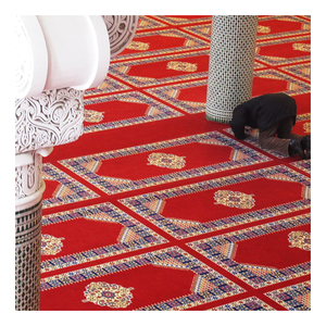 Alfombra de lujo con estampado Floral para oficina, Hotel, eventos residenciales, de poliéster y nailon, barata, de pared a pared - Product Image 4