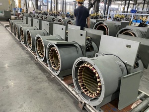 เครื่องกำเนิดไฟฟ้ากระแสสลับแบบไร้แปรงถ่าน 3 เฟส 250KVA 200kW ความเร็วรอบ 1500 รอบต่อนาที 50Hz รุ่น NF4L-D 400V ระบายความร้อนด้วยน้ำ แบบเงียบพิเศษ - Product Image 3