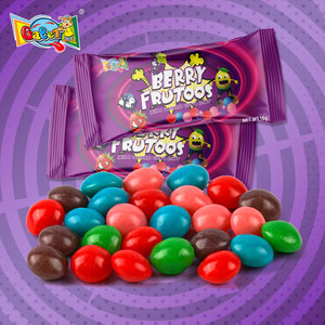 Caramelos Masticables Skittle-<span class=keywords><strong>s</strong></span> de 17g al por Mayor de Fábrica, Sabores Mixtos de Bayas, Certificados Halal, Caramelos Crujientes y Blandos, Colores Naturales - Product Image 1