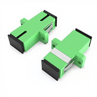 Adaptateur de fibre optique LC APC, connecteur coupleur simple duplex, bride DIMAN FTTH FTTX, garantie 1 an