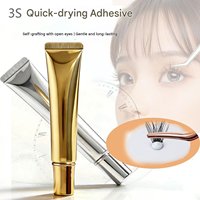 Colle à cils super résistante, longue durée, douce, à séchage rapide et imperméable - 30g grande capacité, colle à cils auto-adhésive